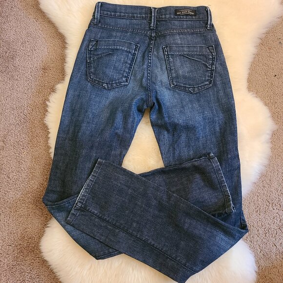 James Jeans Dry Aged Denim Hunter Straight Leg  Dark Wash Jeans - Picture 2 of 9